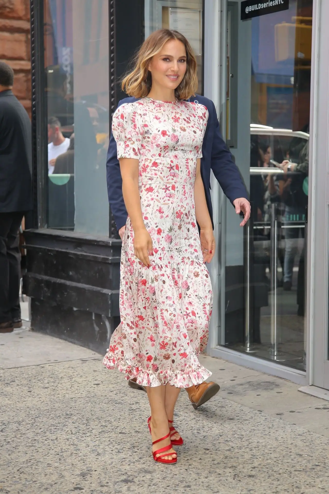 Natalie Portman Photoshoot at BUILD Series New York City